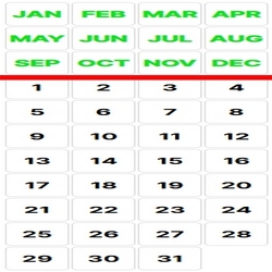 2BD Calendar Puzzle Solver
